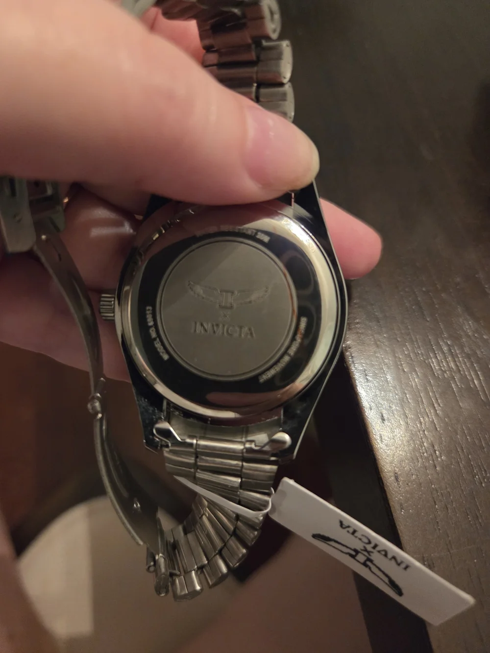 Invicta Silver Stainless Steel Men's Watch - Silver Bracelet